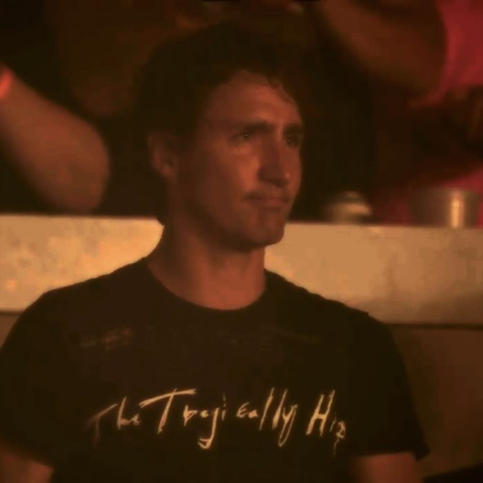 Dear Prime Minister Featured Justin Trudeau at a Tragically Hip concert