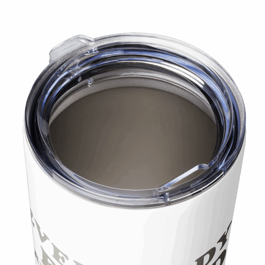 EVERYBODYS F*CKED stainless steel tumbler
